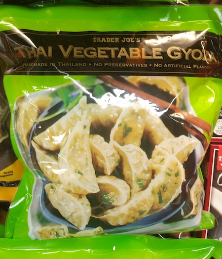 Trader Joe's Thai Vegetable Gyoza