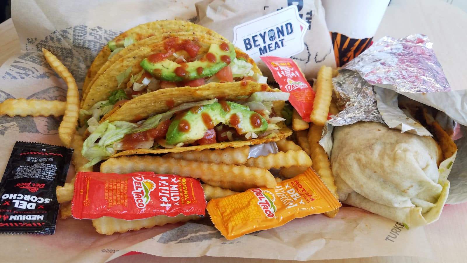 Del taco is an american style mexican fast food chain specializing in ameri...