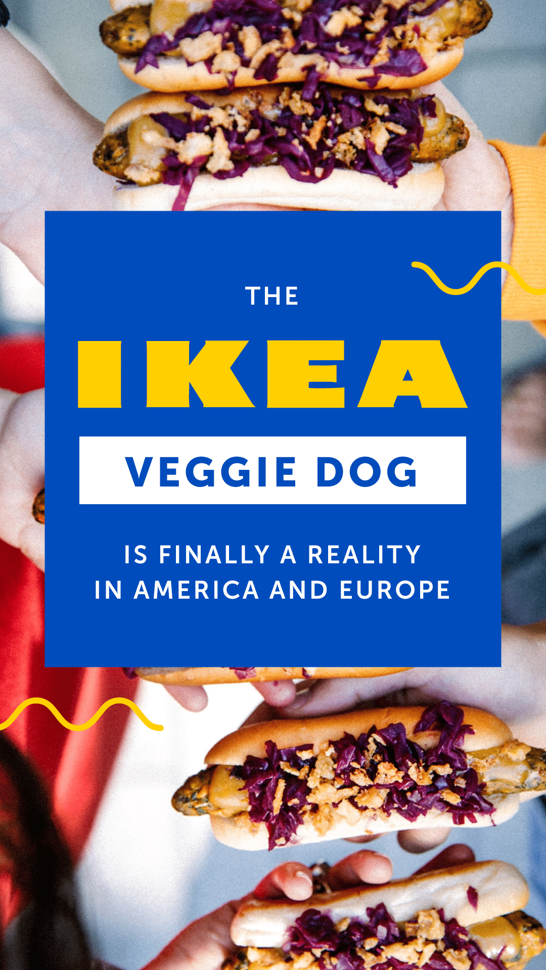 The IKEA Veggie Dog Is Finally a Reality in America and Europe