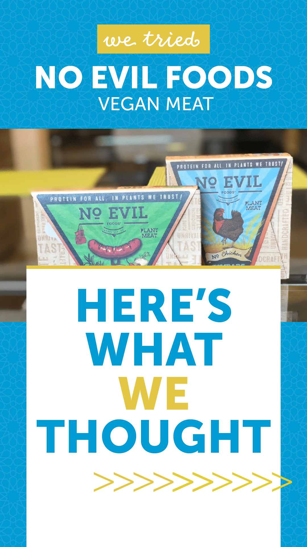 We Tried No Evil Foods Vegan Meat. Here’s What We Thought.