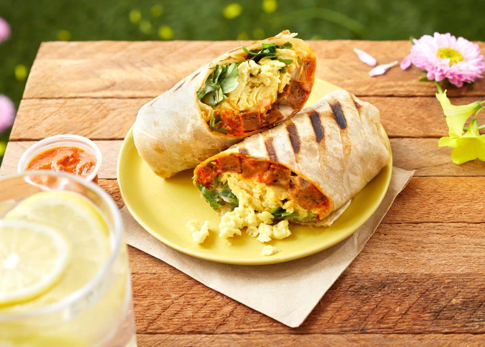 Veggie Grill Debuts Breakfast Burrito With GameChanging Vegan Egg
