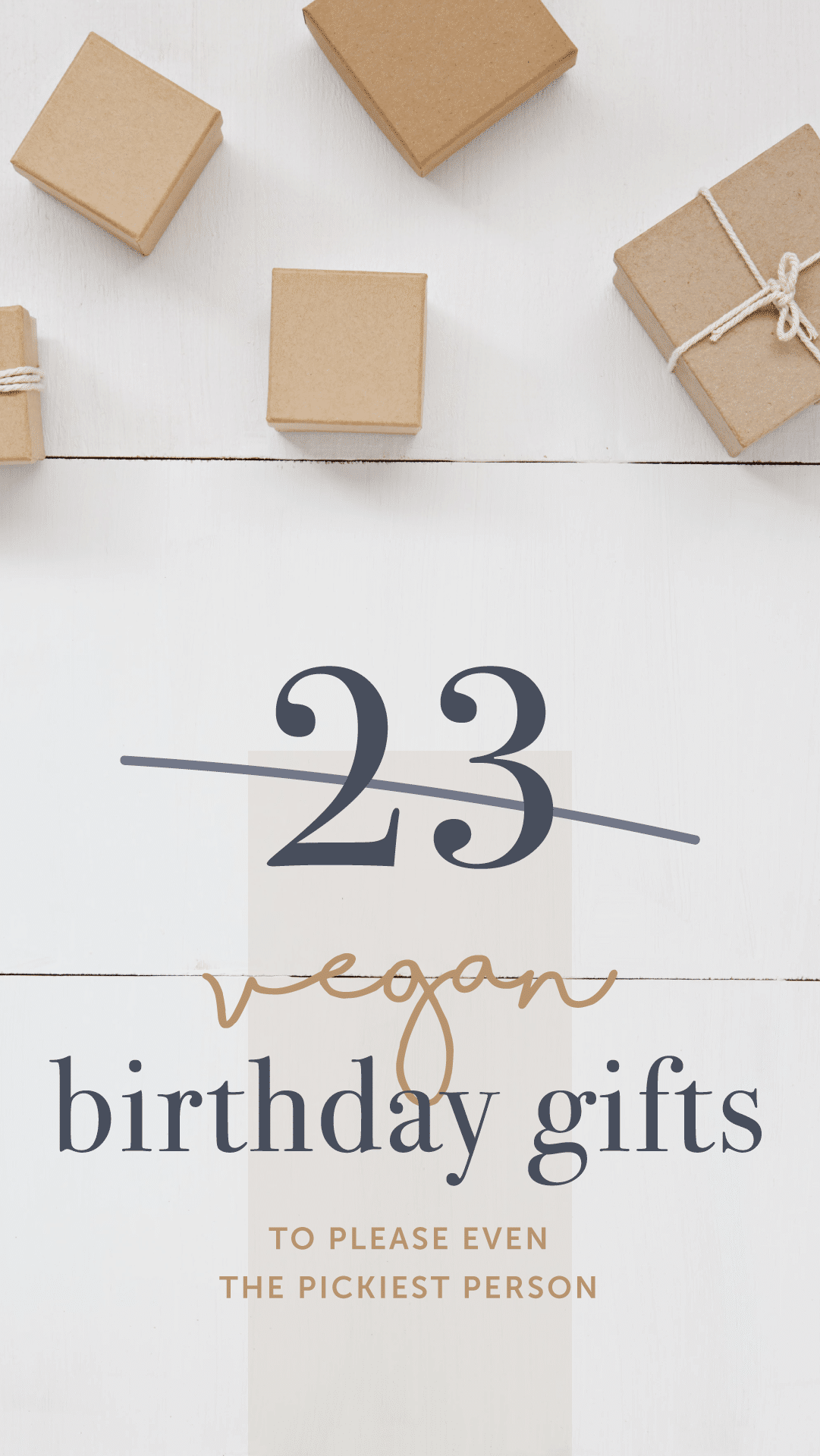 23 Vegan Birthday Gift Ideas to Please Even the Pickiest Person