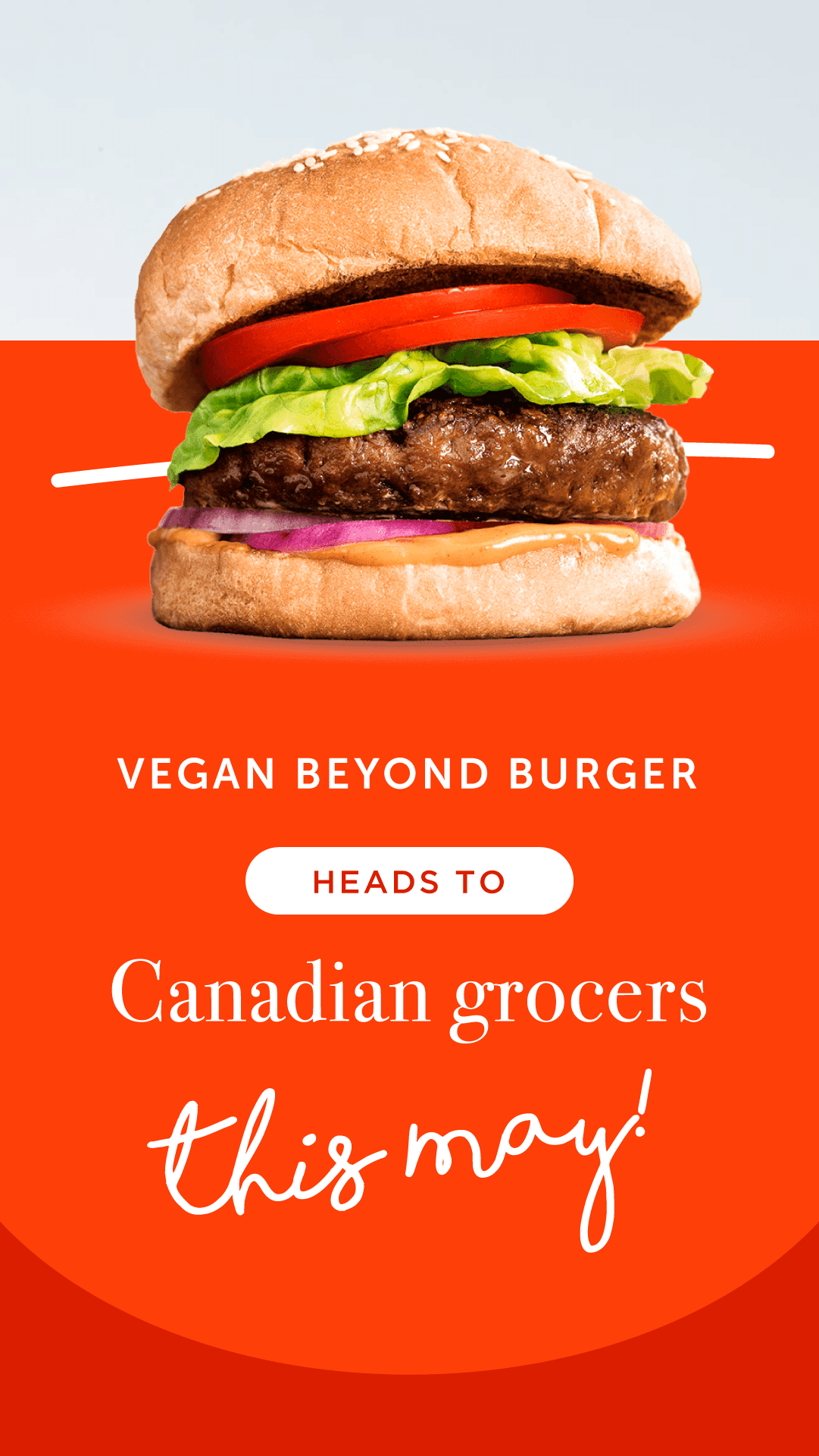 Vegan Beyond Burger Heads to Canadian Grocers This May