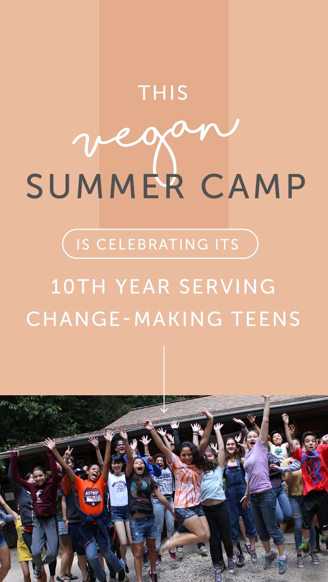 This Vegan Summer Camp Is Celebrating Its 10th Year Serving Change-Making Teens