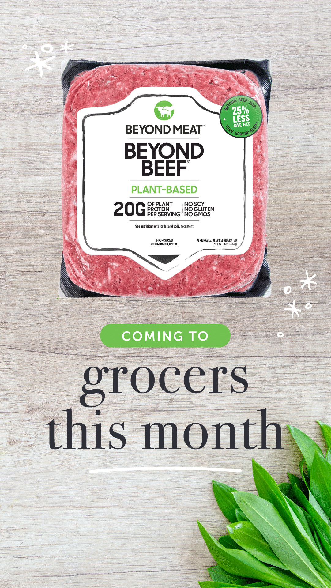 Beyond Meat’s Plant-Based Ground Beef Coming to Grocers This Month