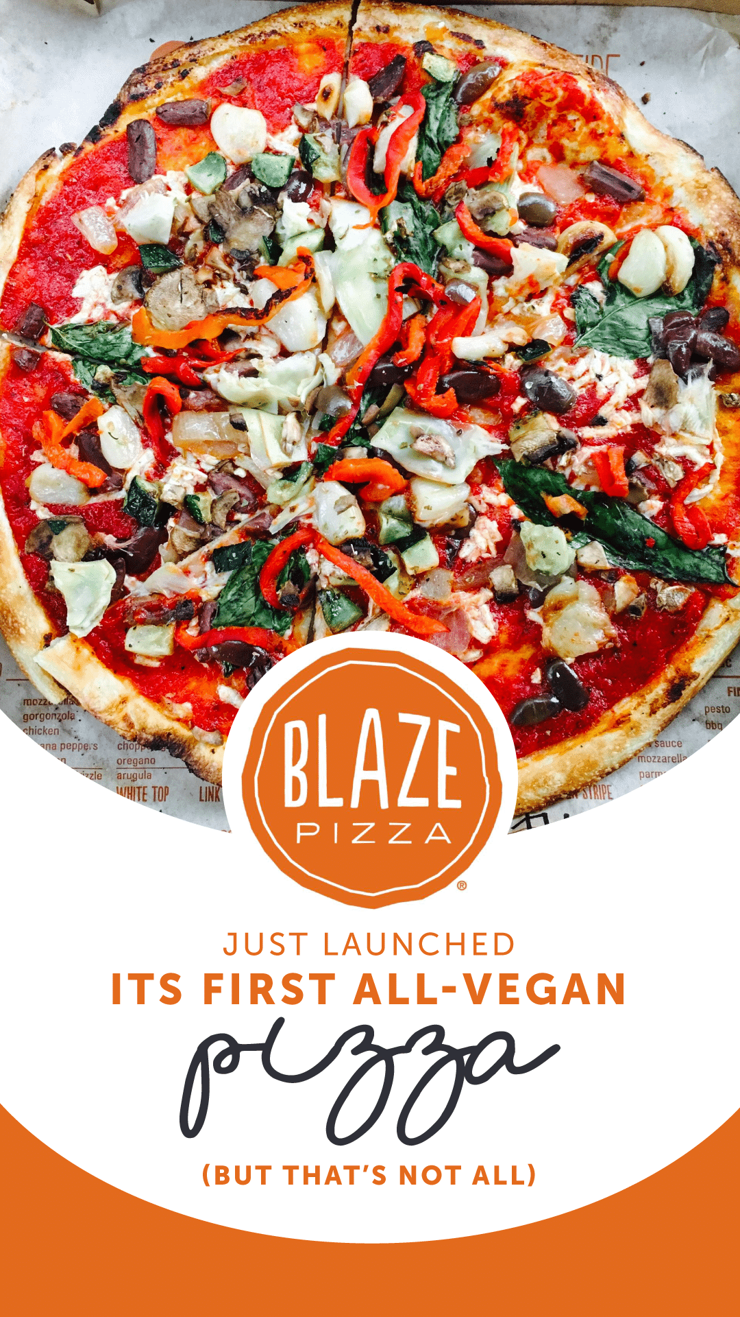 Blaze Pizza Just Launched Its First All-Vegan Pizza, but That’s Not All