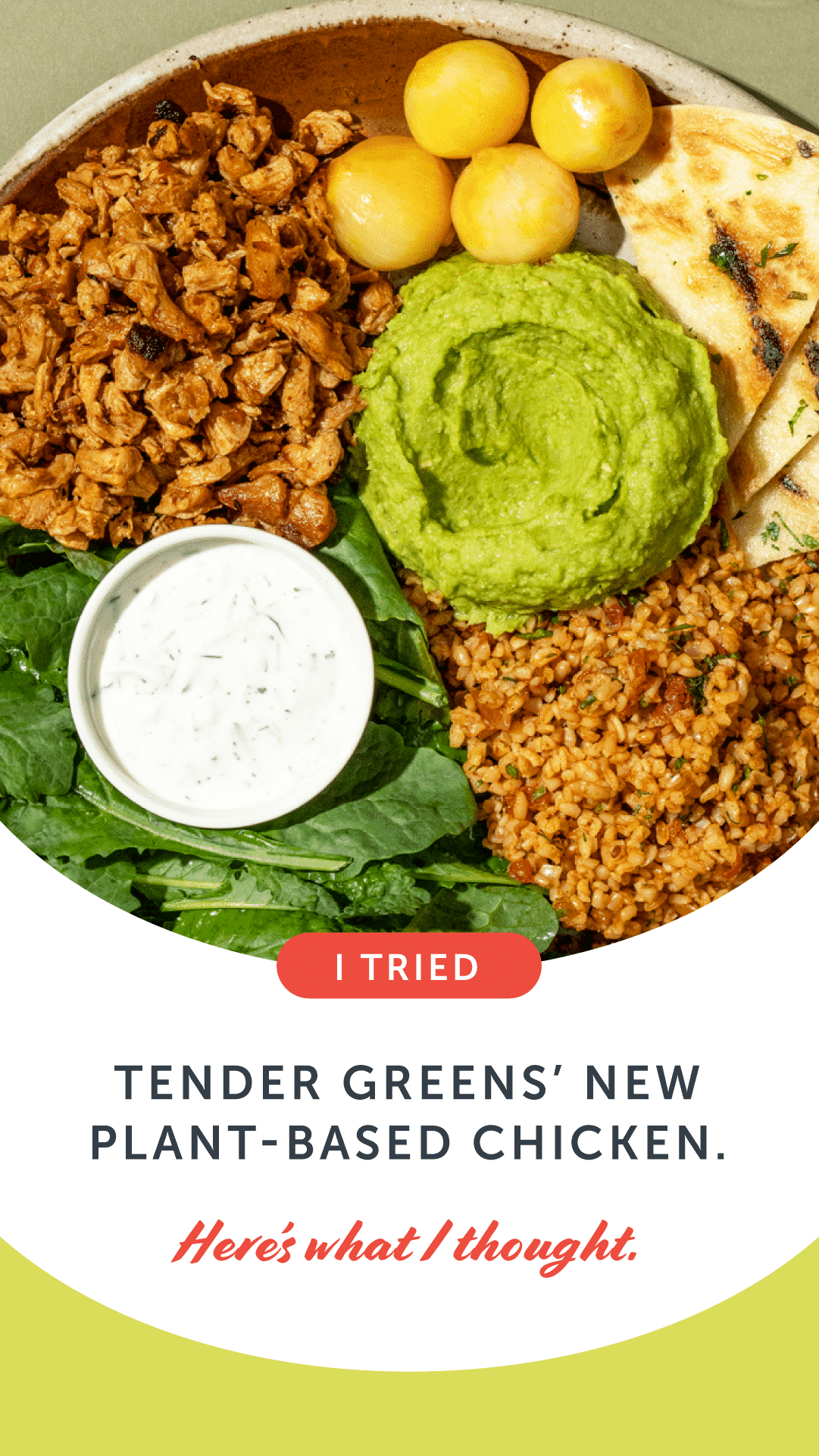 I Tried Tender Greens’ New PlantBased Chicken. Here’s What I Thought