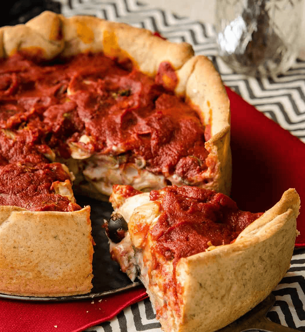 Пицца Deep dish