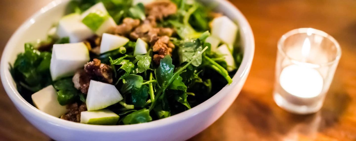 Ensalada frutal navideña