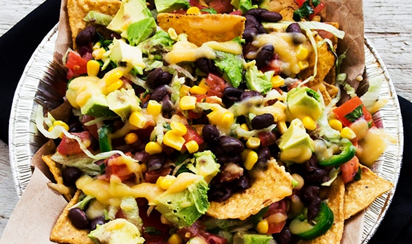nachos veganos