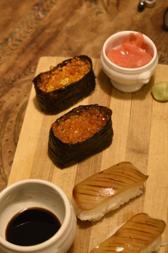 sushi vegano