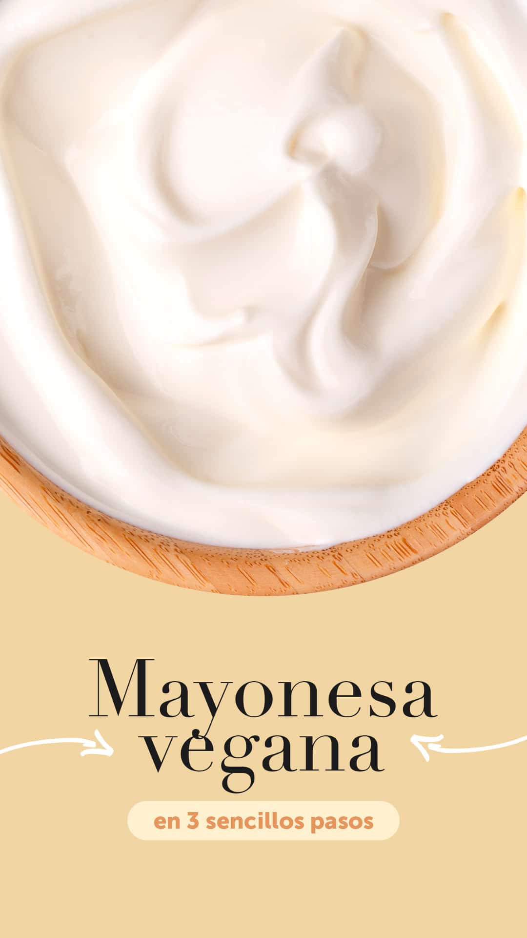 Aprende esta receta sencilla para elaborar mayonesa vegana